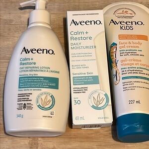 Aveeno Bundle Moisturizer Sensitive Skin SPF 30 Kids